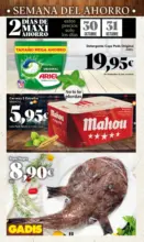 Precios válidos del 30 de octubre al 5 de novlembre de 2025