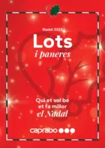 Caprabo Nadal 2025 Lots i paneres - hasta el 05.01.2026