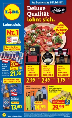 Lidl Flugblatt - Wien, Langenzersdorf, Zwettl ab 06.11.2025 gültig