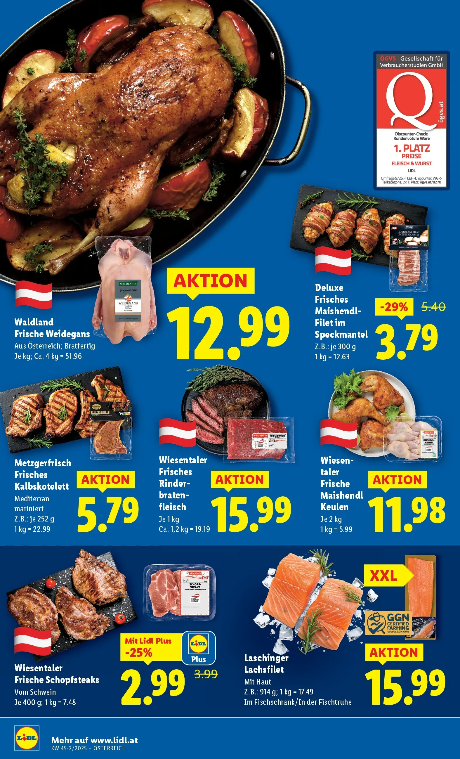 Lidl - Lidl: Flugblatt in deiner Nähe ab 05.11.2025 - Angebote ab donnerstag | Seite: 14 | Produkte: Wurst