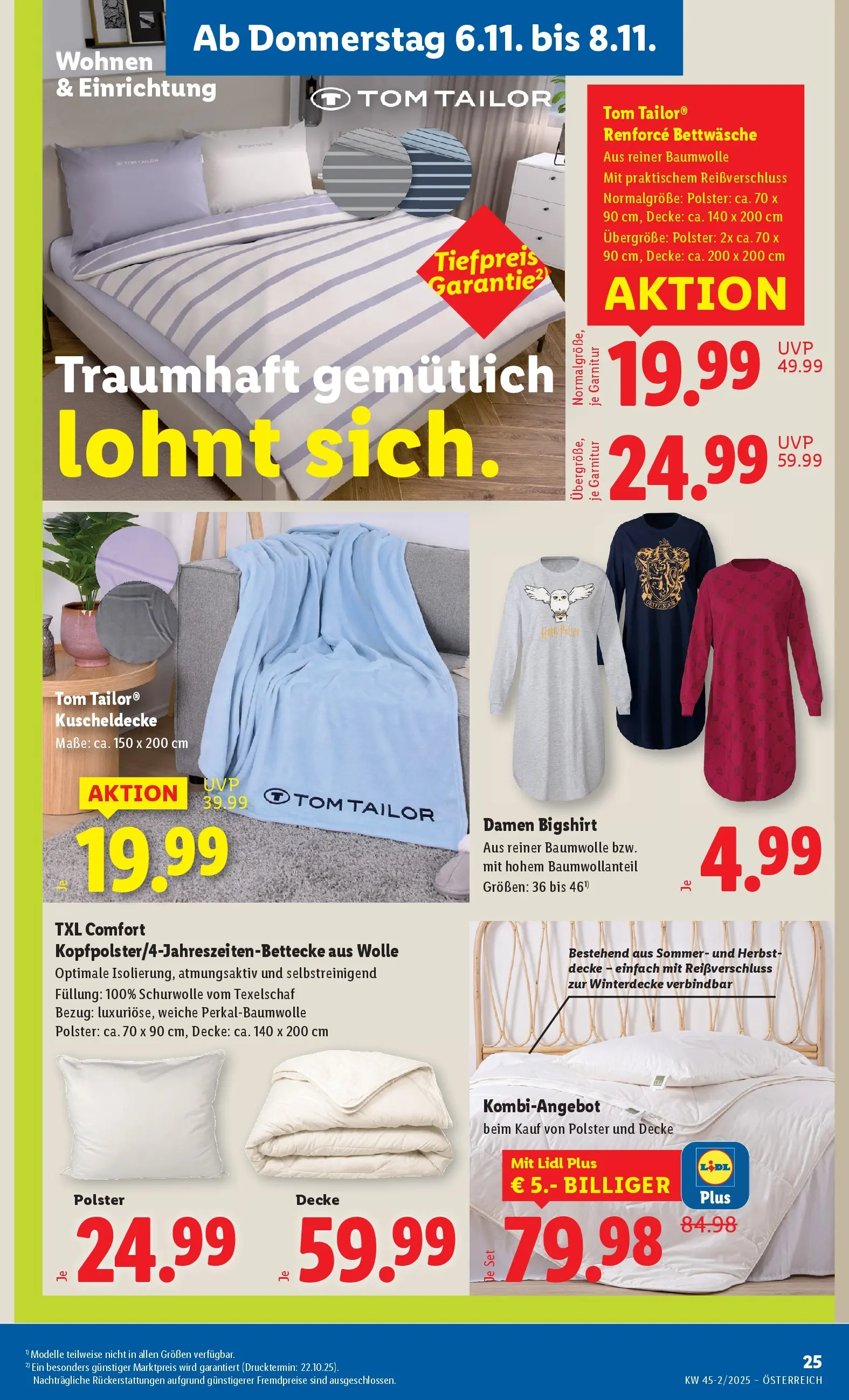Lidl - Lidl: Flugblatt in deiner Nähe ab 05.11.2025 - Angebote ab donnerstag | Seite: 27 | Produkte: Decke