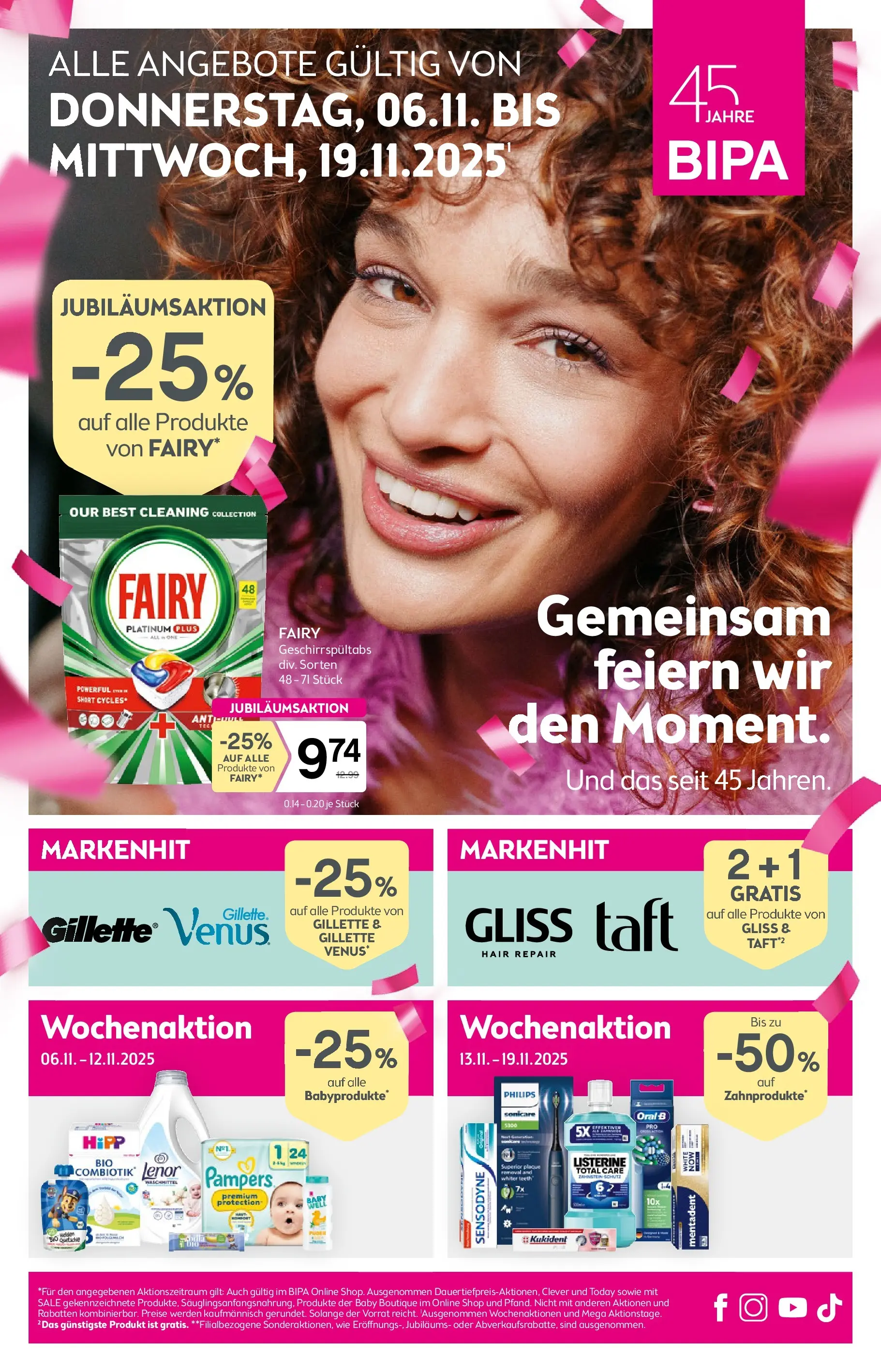 Bipa - BIPA: Flugblatt - gültig bis 19.11.2025 von 05.11.2025 - Aktuelle Angebote | Seite: 1