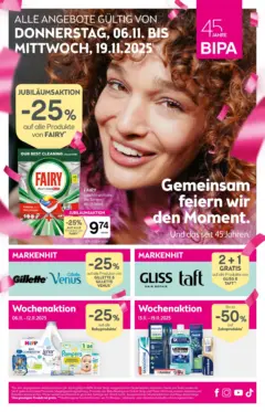 Bipa - BIPA: Flugblatt - gültig bis 19.11.2025 ab 05.11.2025 gültig Bipa - BIPA: Flugblatt - gültig bis 19.11.2025 ab 05.11.2025 gültig