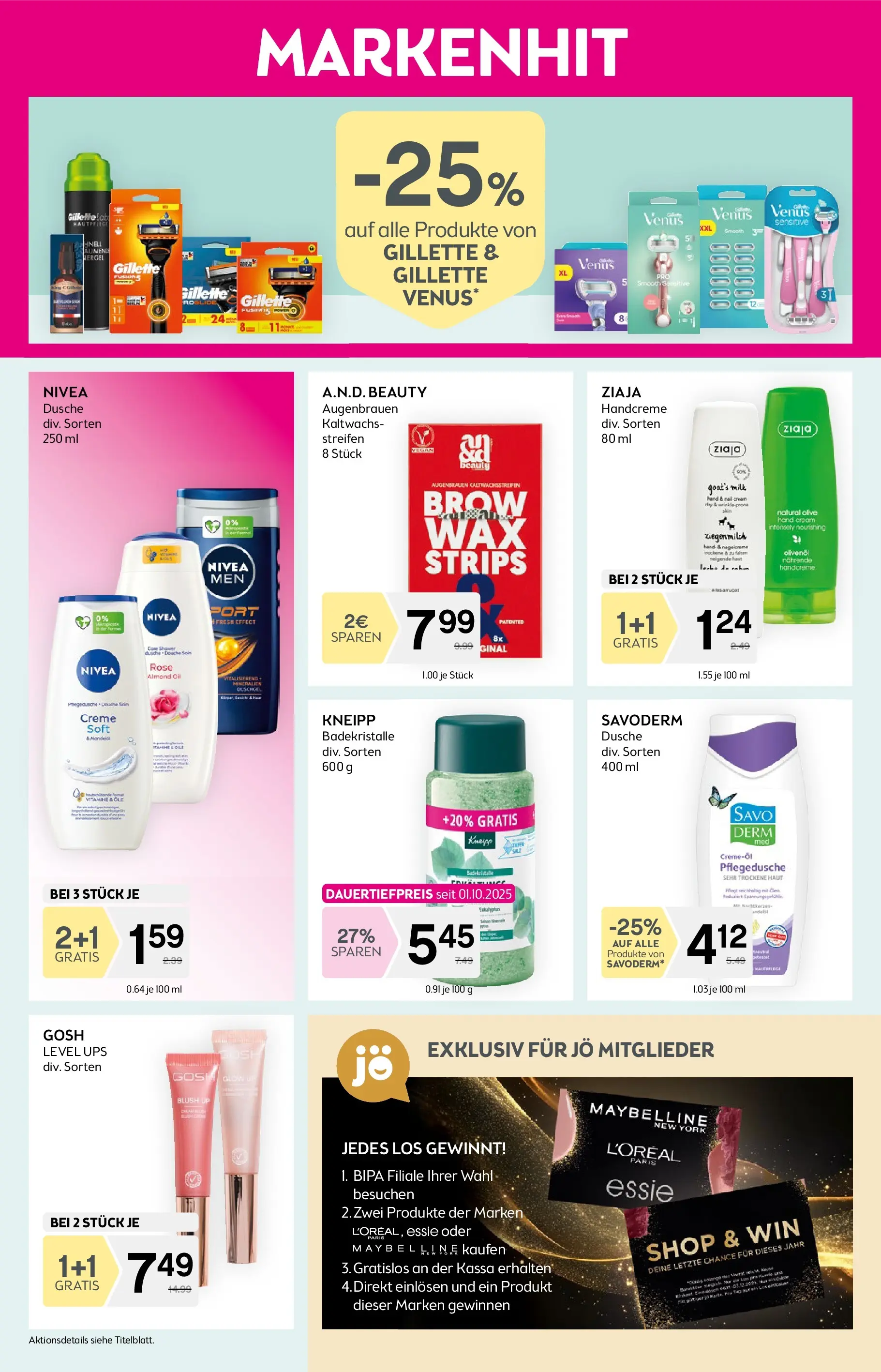 Bipa - BIPA: Flugblatt - gültig bis 19.11.2025 von 05.11.2025 - Aktuelle Angebote | Seite: 8