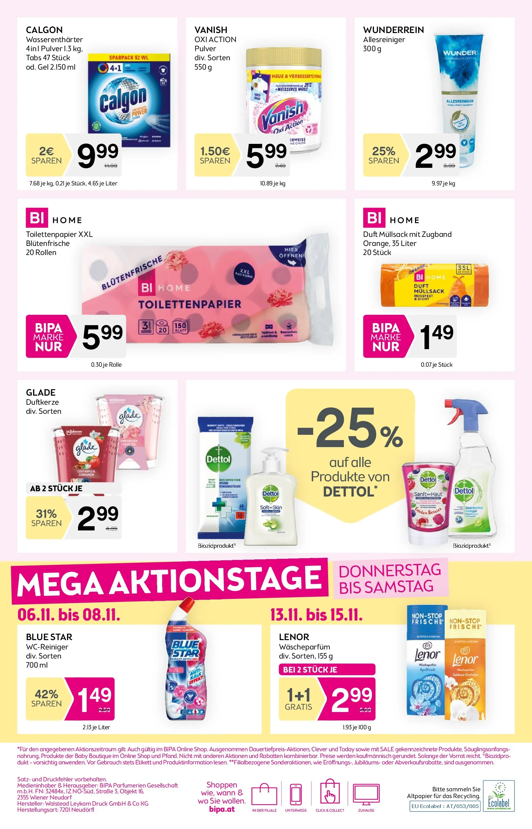 Bipa - BIPA: Flugblatt - gültig bis 19.11.2025 von 05.11.2025 - Aktuelle Angebote | Seite: 14
