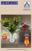 Bukiet chryzantem w ALDI Aldi – do 31.10.2025