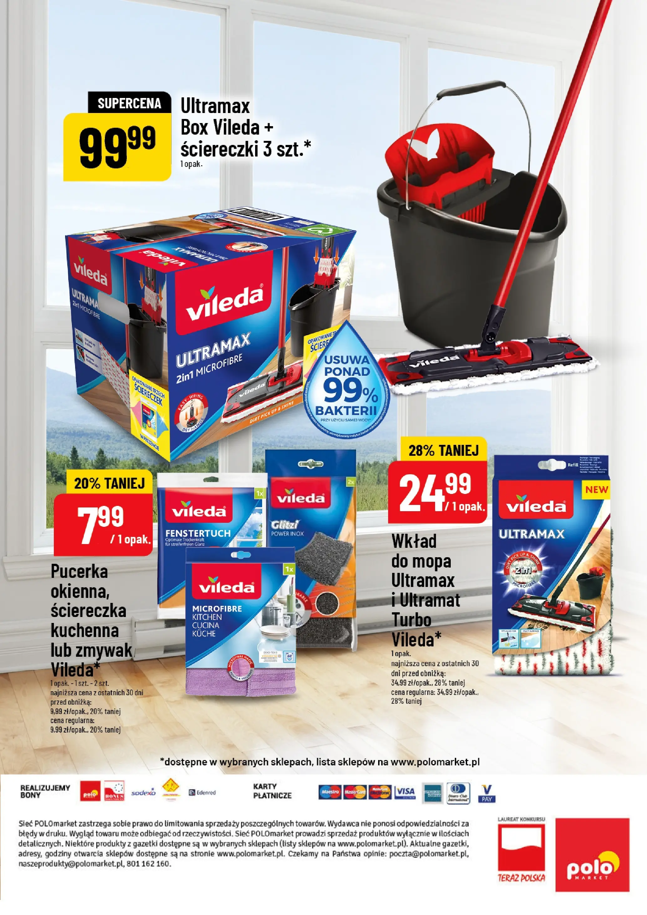Nowa POLOmarket gazetka od jutra 29.10.2025 (PDF) | Strona: 12 | Produkty: Vileda