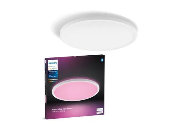 Philips Hue Panel Tento White & Color Ambiance rund M weiss