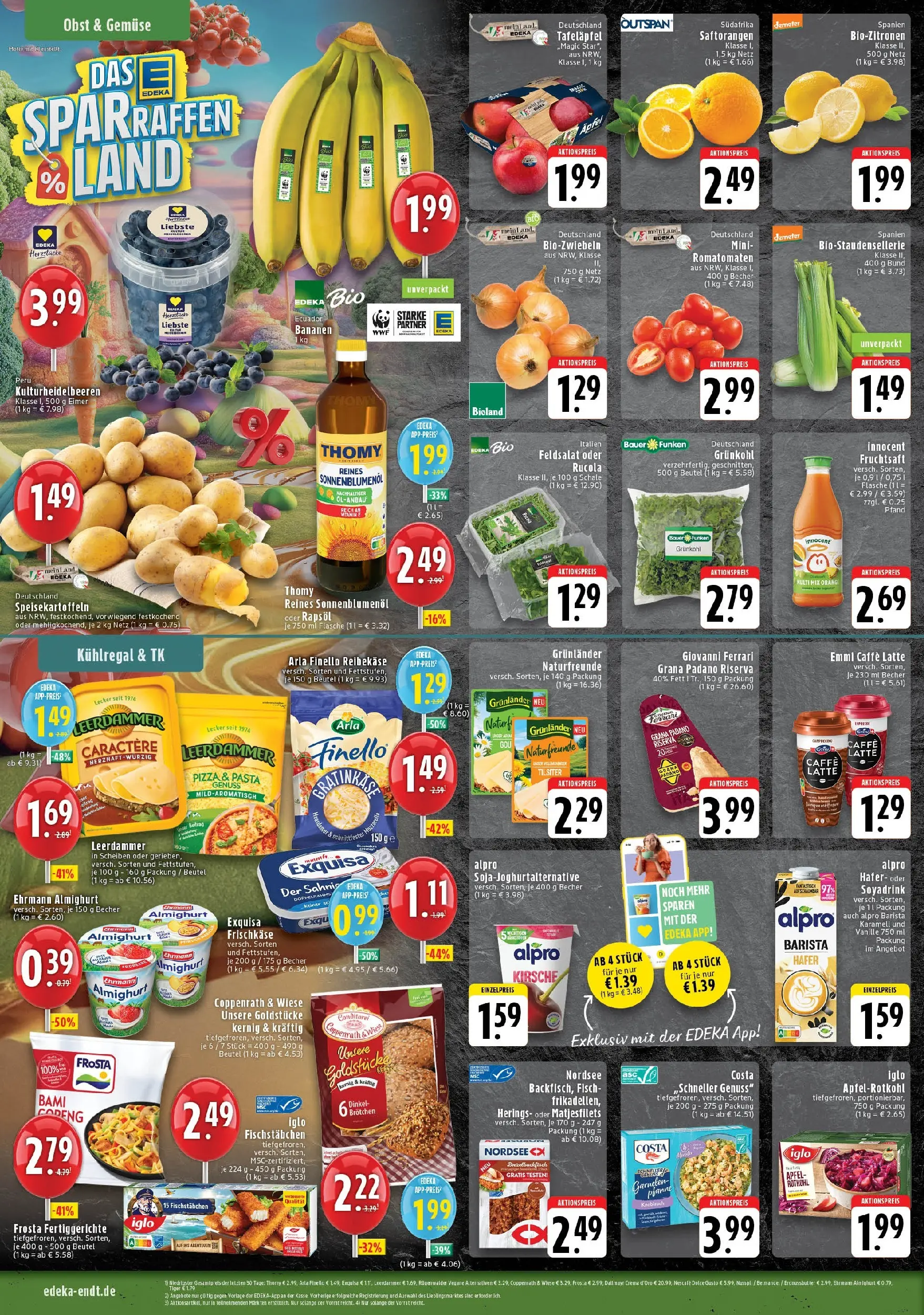 Edeka prospekt Wegberg	 (ab 02.11.2025) » Angebote Online | Seite: 4 | Produkte: Exquisa, Fertiggerichte, Reibekase, Frischkase