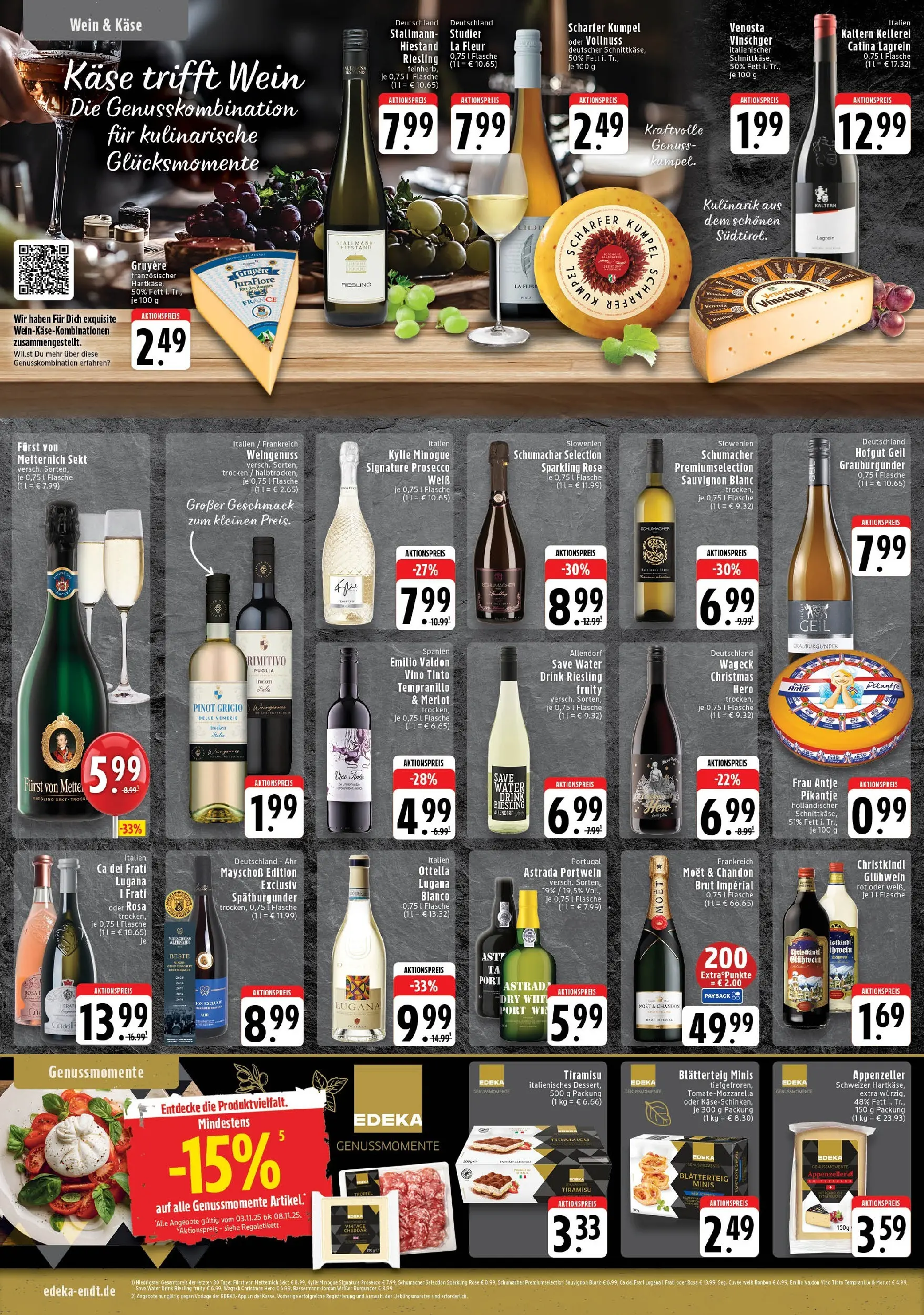 Edeka prospekt Wegberg	 (ab 02.11.2025) » Angebote Online | Seite: 10 | Produkte: La fleur, Käse, Sekt, Merlot