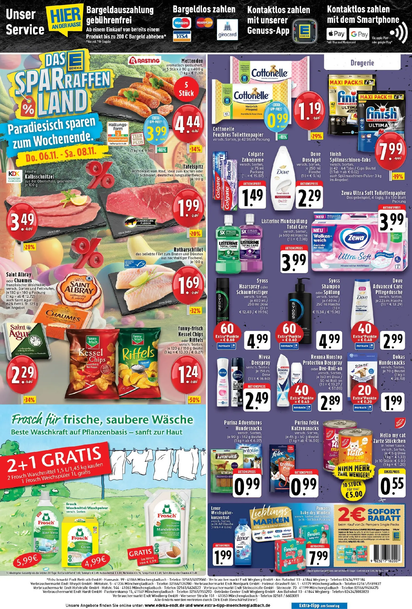 Edeka prospekt Wegberg	 (ab 02.11.2025) » Angebote Online | Seite: 12 | Produkte: Tafelspitz, Pampers, Shampoo, Smartphone