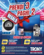 Trony Prendi 3, paghi 2 - al 24.11.2025