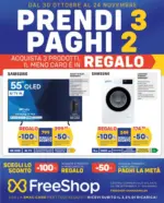 Freeshop Prendi 3 , paghi 2 - al 24.11.2025
