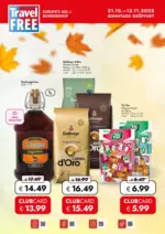 Travel FREE Travel Free: Aktionsangebote - bis 13.11.2025