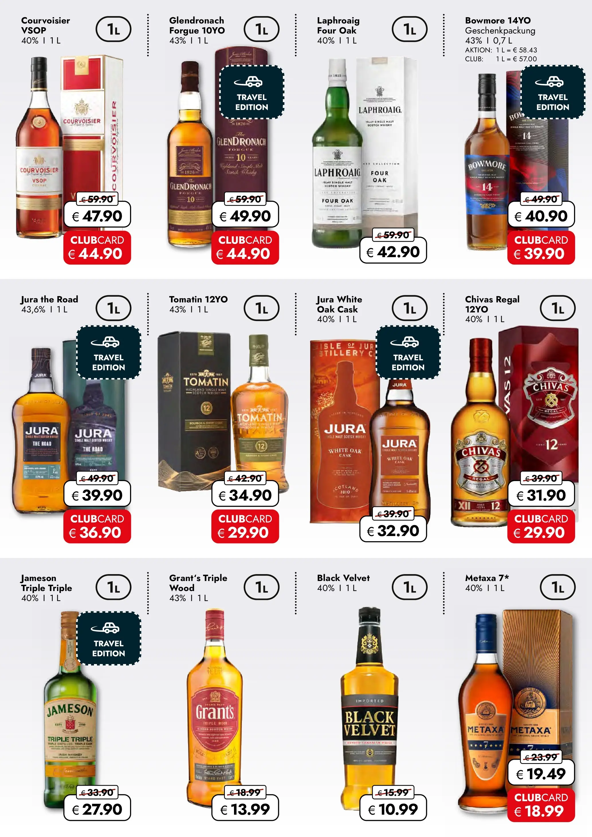 Travel FREE Flugblatt von 31.10.2025 - Aktuelle Angebote | Seite: 3 | Produkte: Whiskey, Regal