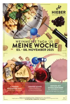 Entdecke - Hieber's Frischecenter: Meine Woche ab 02.11.2025 gültig