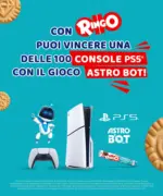 Ringo Vinci una console PS5 e il gioco Astro Bot - al 30.11.2025