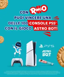 Vinci una console PS5 e il gioco Astro Bot