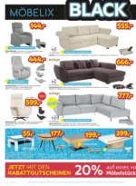 Möbelix Black November - bis 01.12.2025