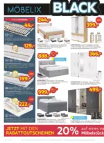 Möbelix Black November - bis 01.12.2025