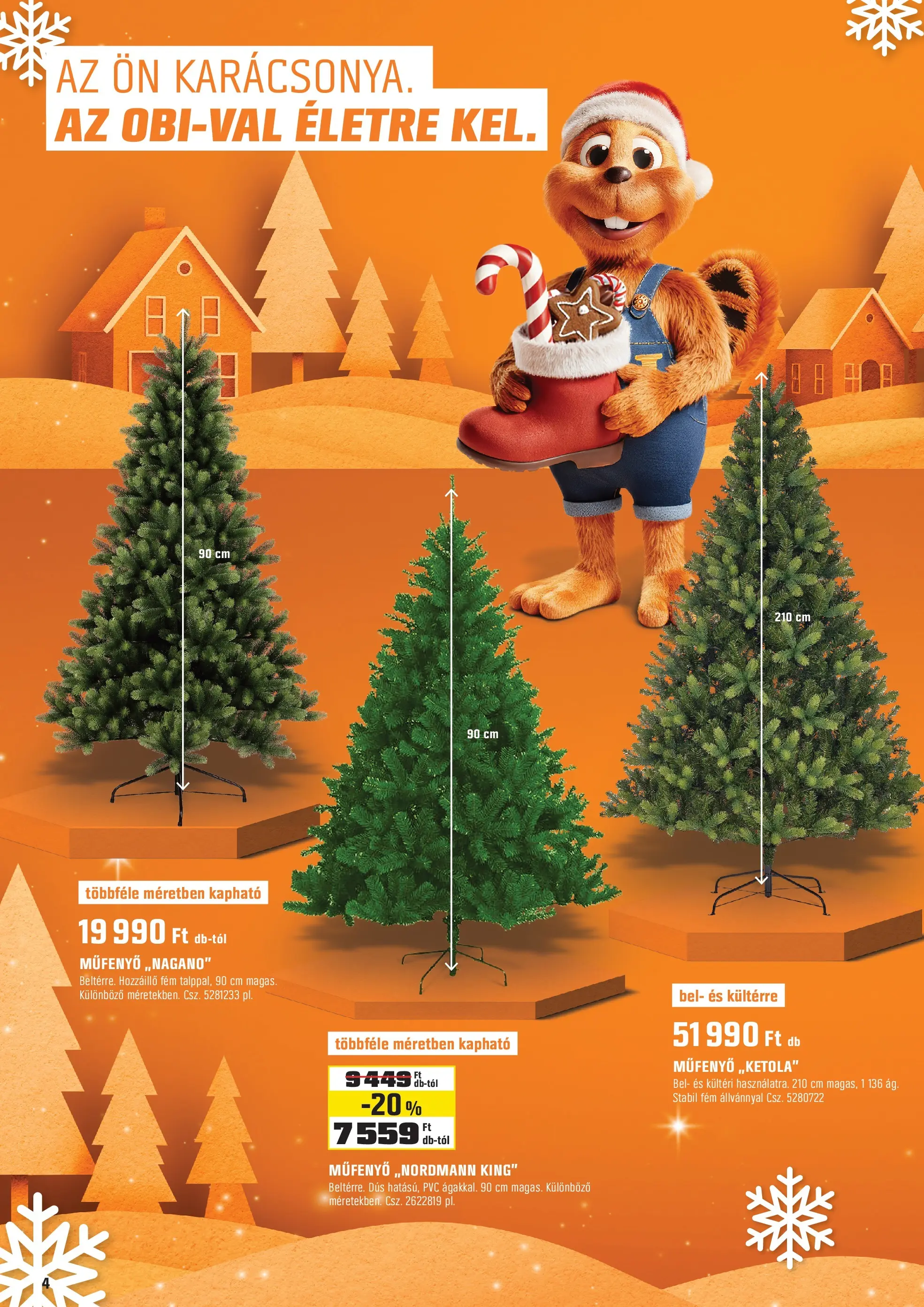 OBI - OBI újság érvényessége 2025.11.30-ig - 2025.11.04. -tól/töl > akció, lapozható szórólap 🛍️ | Oldal: 4