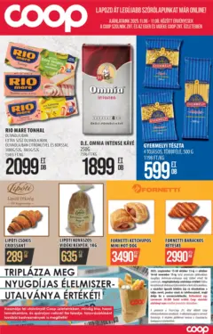 COOP Szolnok Akciós újság - amely érvényes a következő dátumtól: 06.11.2025 | Oldal: 9