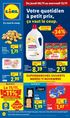 LIDL - Prévisualisation de LIDL catalogue semaine 45 valide à partir de 06.11.2025 LIDL - Prévisualisation de LIDL catalogue semaine 45 valide à partir de 06.11.2025