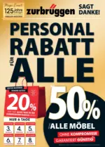 Zurbrüggen Zurbrüggen: Personal Rabatt für Alle - bis 08.11.2025