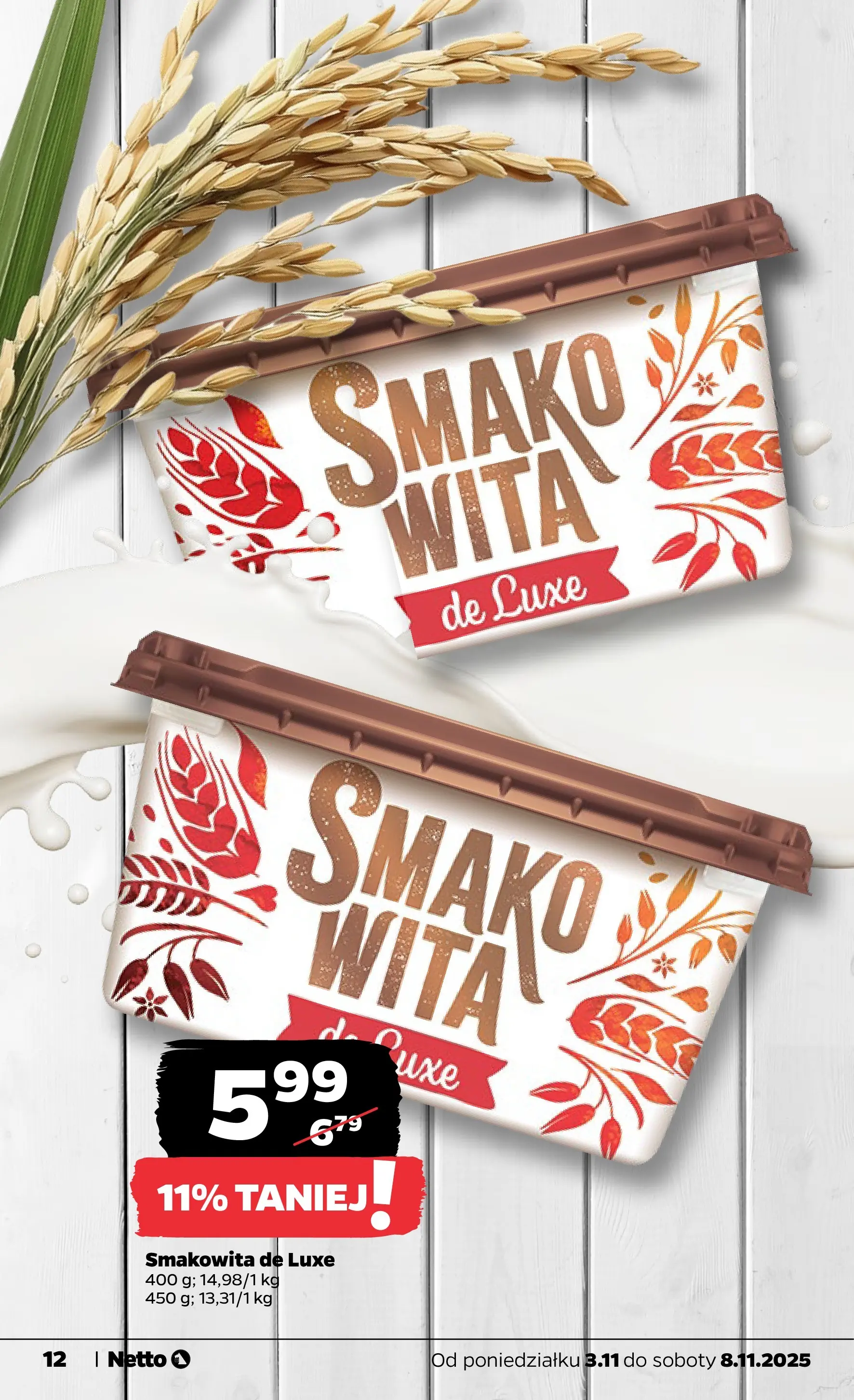 Netto gazetka - Spożywcza od 03.11.2025 - Aktualne promocje | Strona: 12