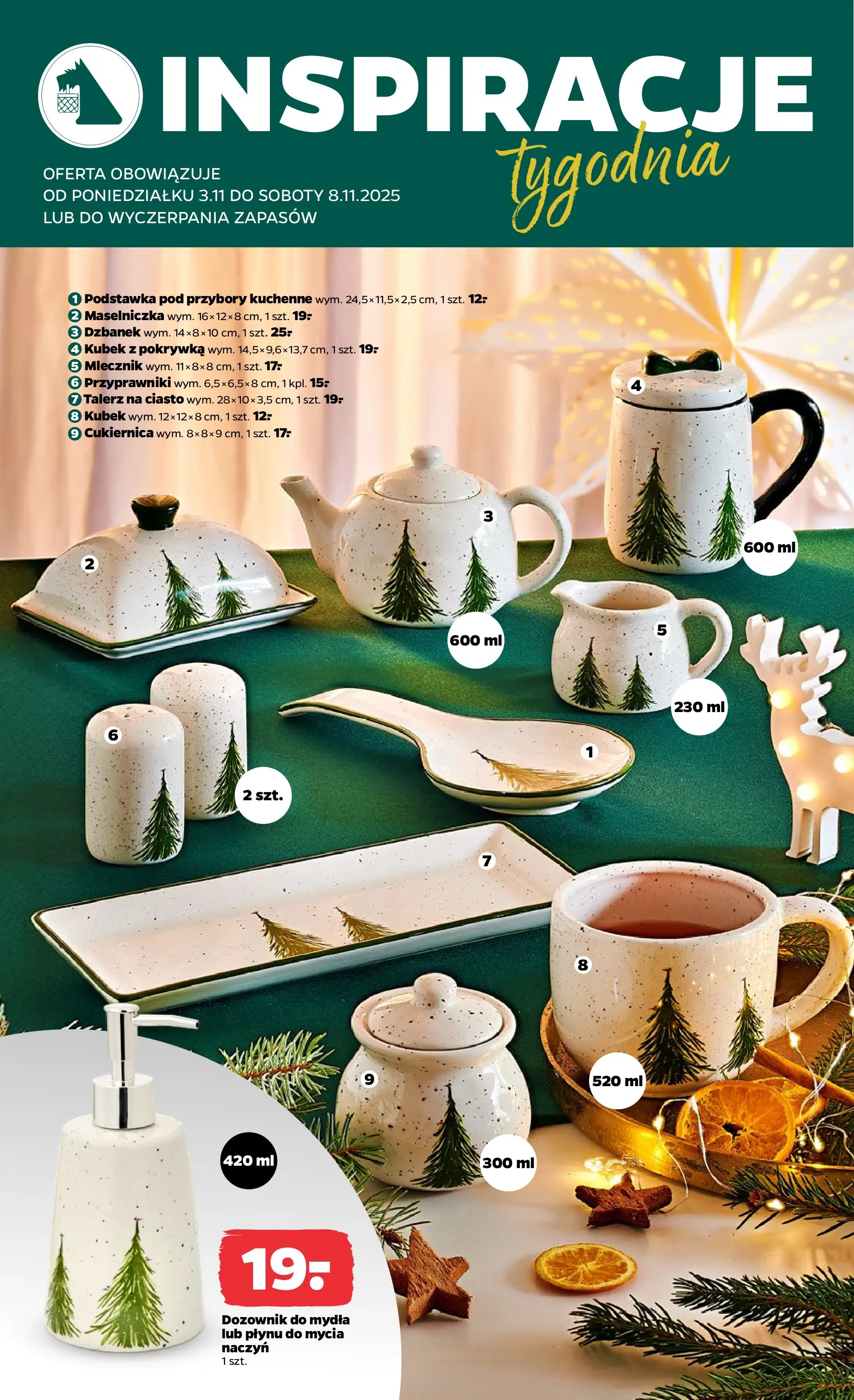 Netto gazetka - Spożywcza od 03.11.2025 - Aktualne promocje | Strona: 30 | Produkty: Dzbanek, Ciasto