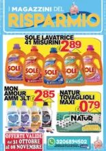 Offerte valide dal 31 ottobre al 08 novembre