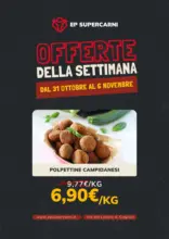 Dal 31 ottobre al 6 novembre