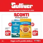 Gulliver Sconti d'autunno - al 10.11.2025