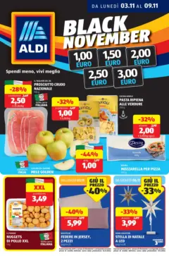 Anteprima del volantino Aldi - Black November valido a partire dal 02.11.2025