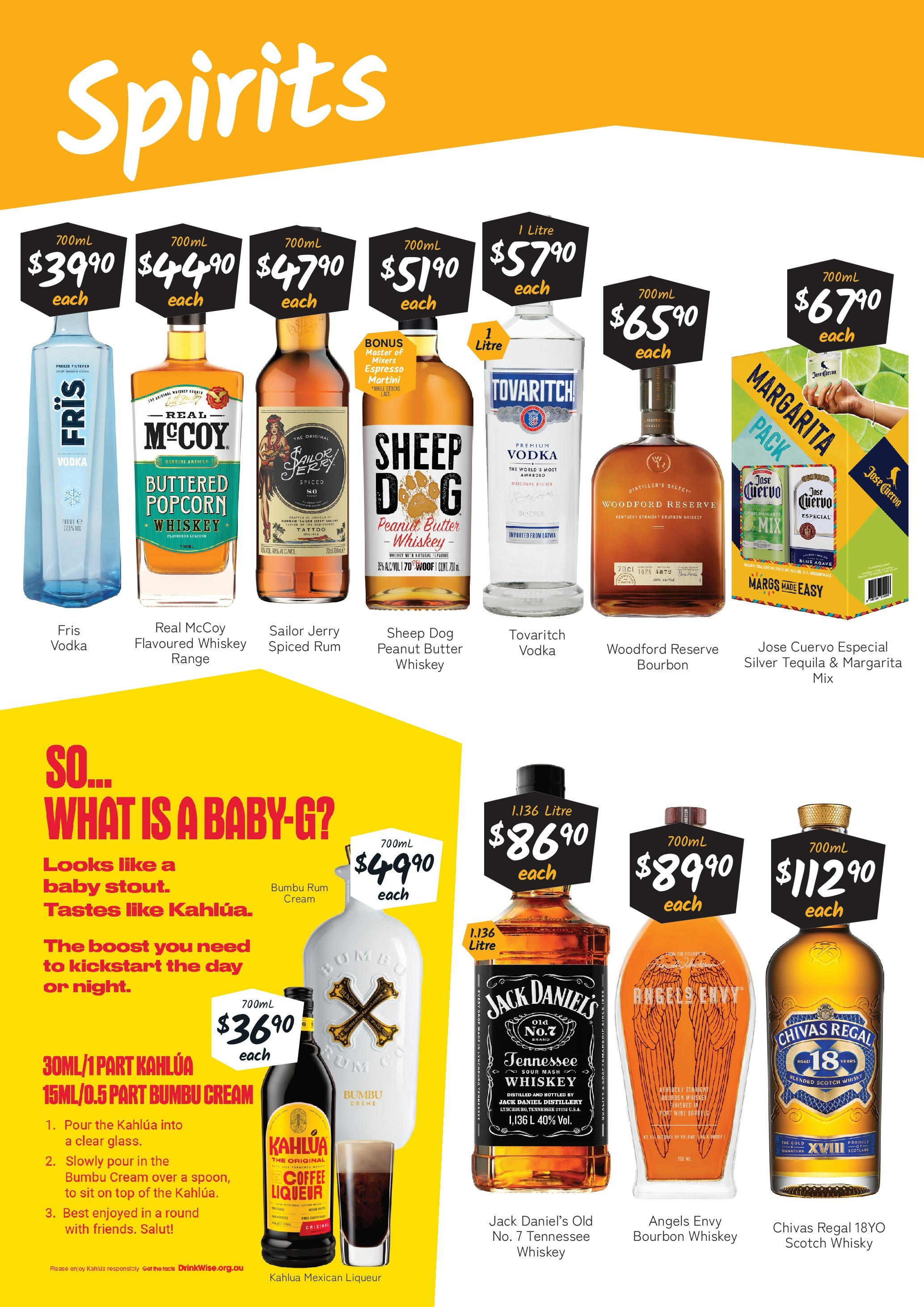 Cellarbrations - Good Shout! QLD SS 3/11 - 02/11/2025 > weekly / monthly specials | Page: 4 | Products: Butter, Bourbon, Popcorn, Rum
