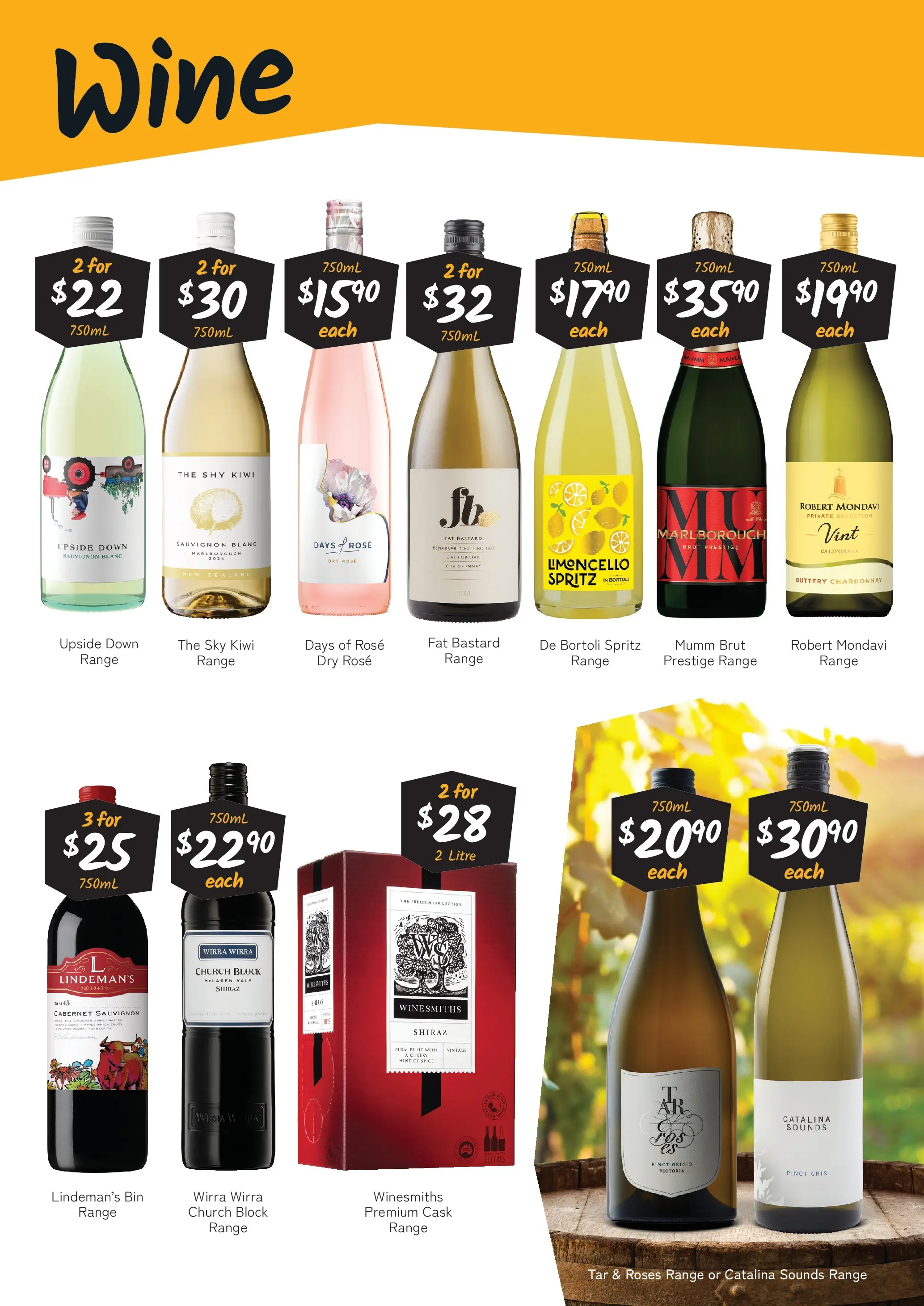 Cellarbrations Catalogue Roma - 03/11/2025 > weekly / monthly specials | Page: 3 | Products: Wine