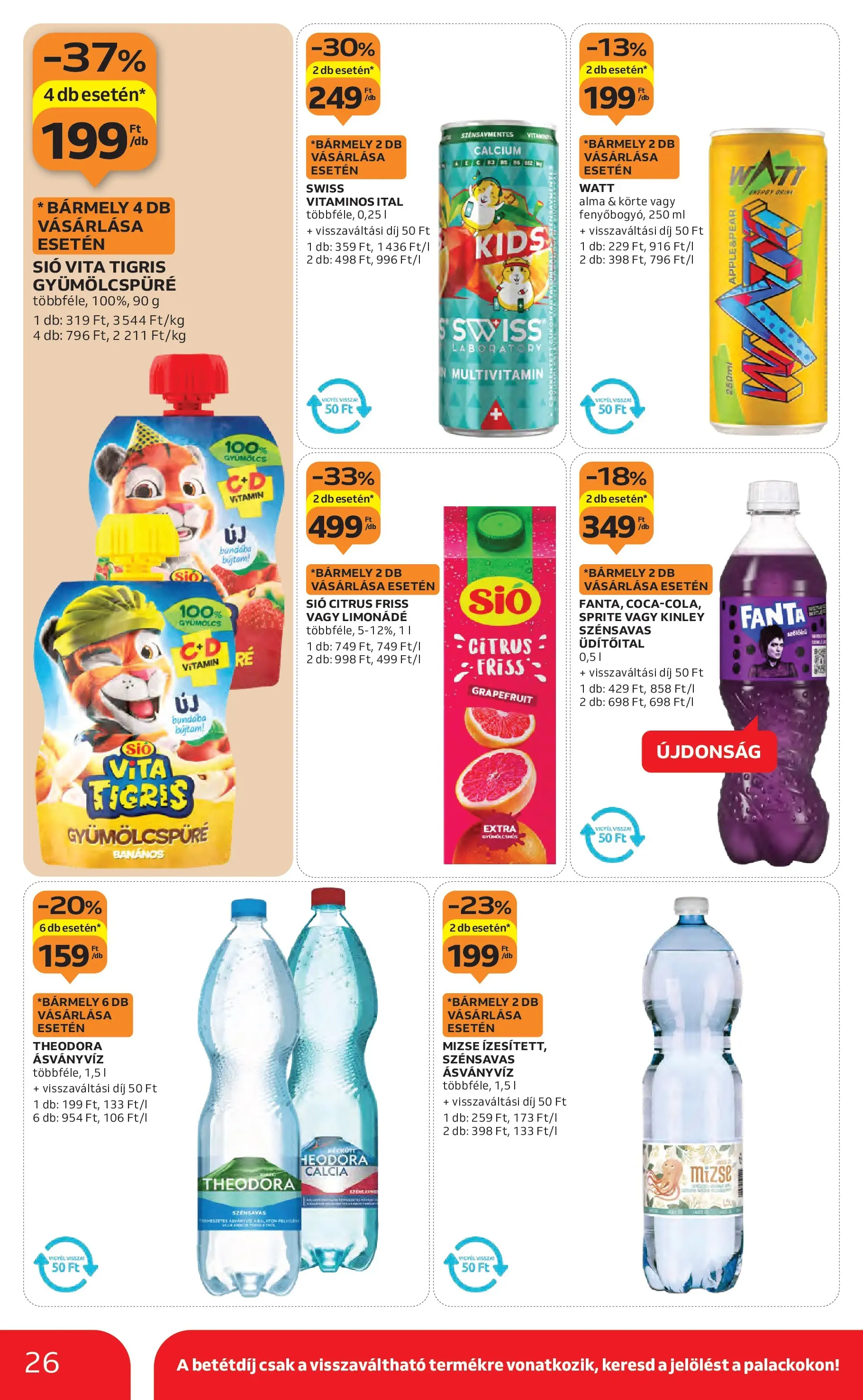 Akciós újság új Auchan - 2025.10.30. -tól/töl ⏳ | Oldal: 26 | Termékek: Körte, Limonádé, Ásványvíz, Alma Auchan Akciós újság Szolnok - 2025.10.30. -tól/töl > akció, lapozható szórólap 🛍️ | Oldal: 26 | Termékek: Körte, Limonádé, Ásványvíz, Alma