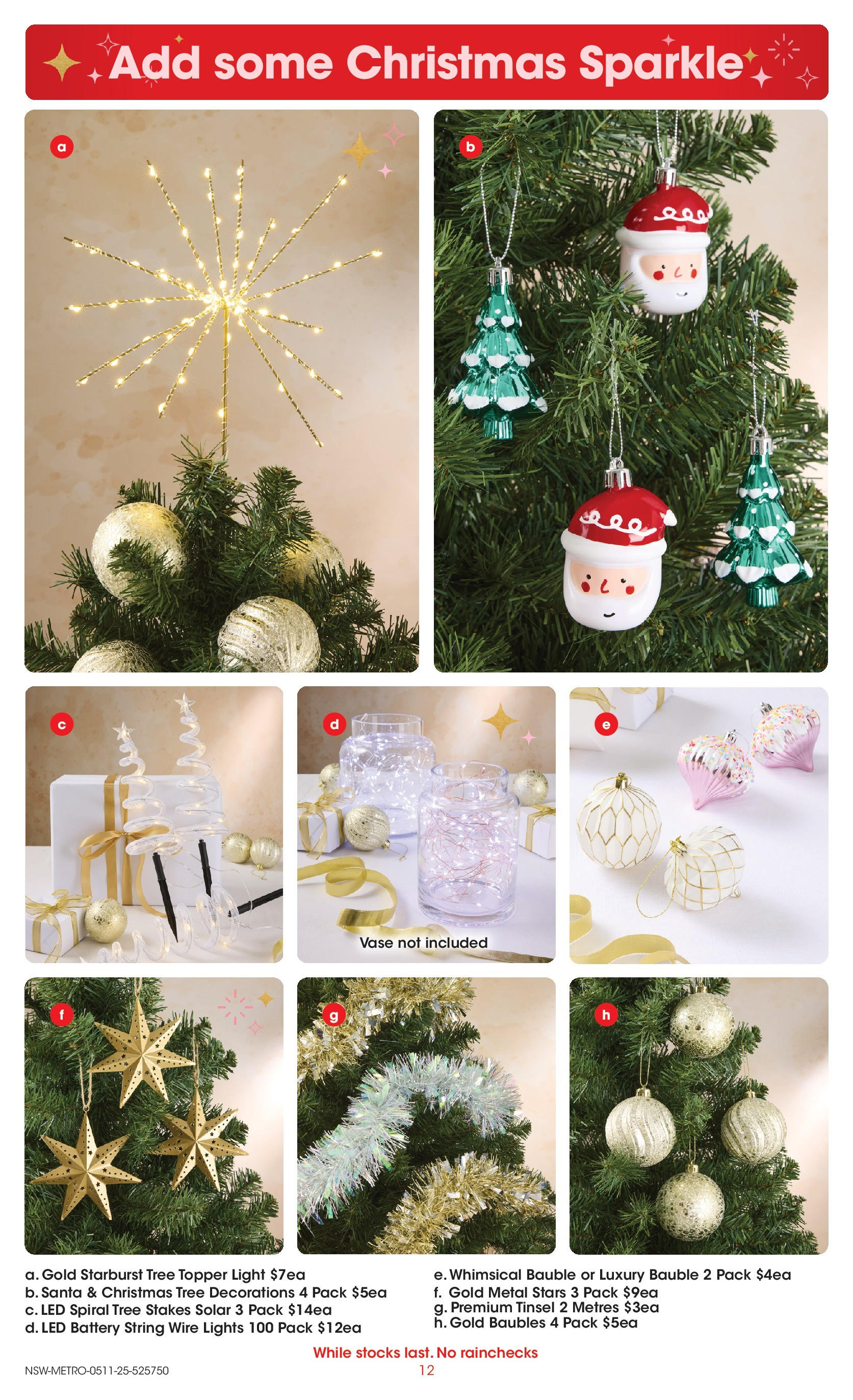 ﻿﻿Coles catalogue valid from 04/11/2025 > Online Australia | Page: 12 | Products: Battery, Vase, Light