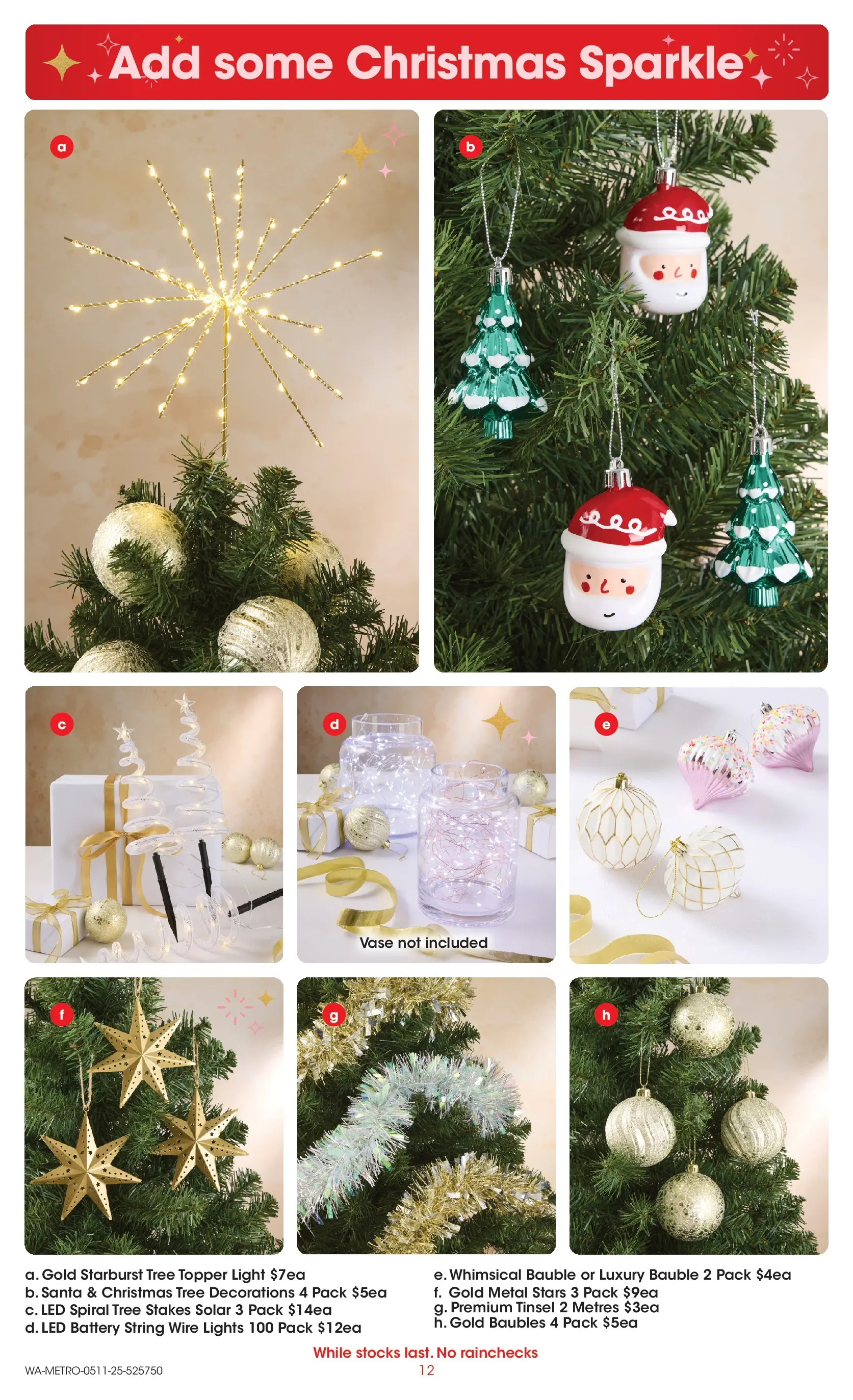 ﻿﻿Coles catalogue valid from 05/11/2025 > Online Australia | Page: 12 | Products: Battery, Vase, Light