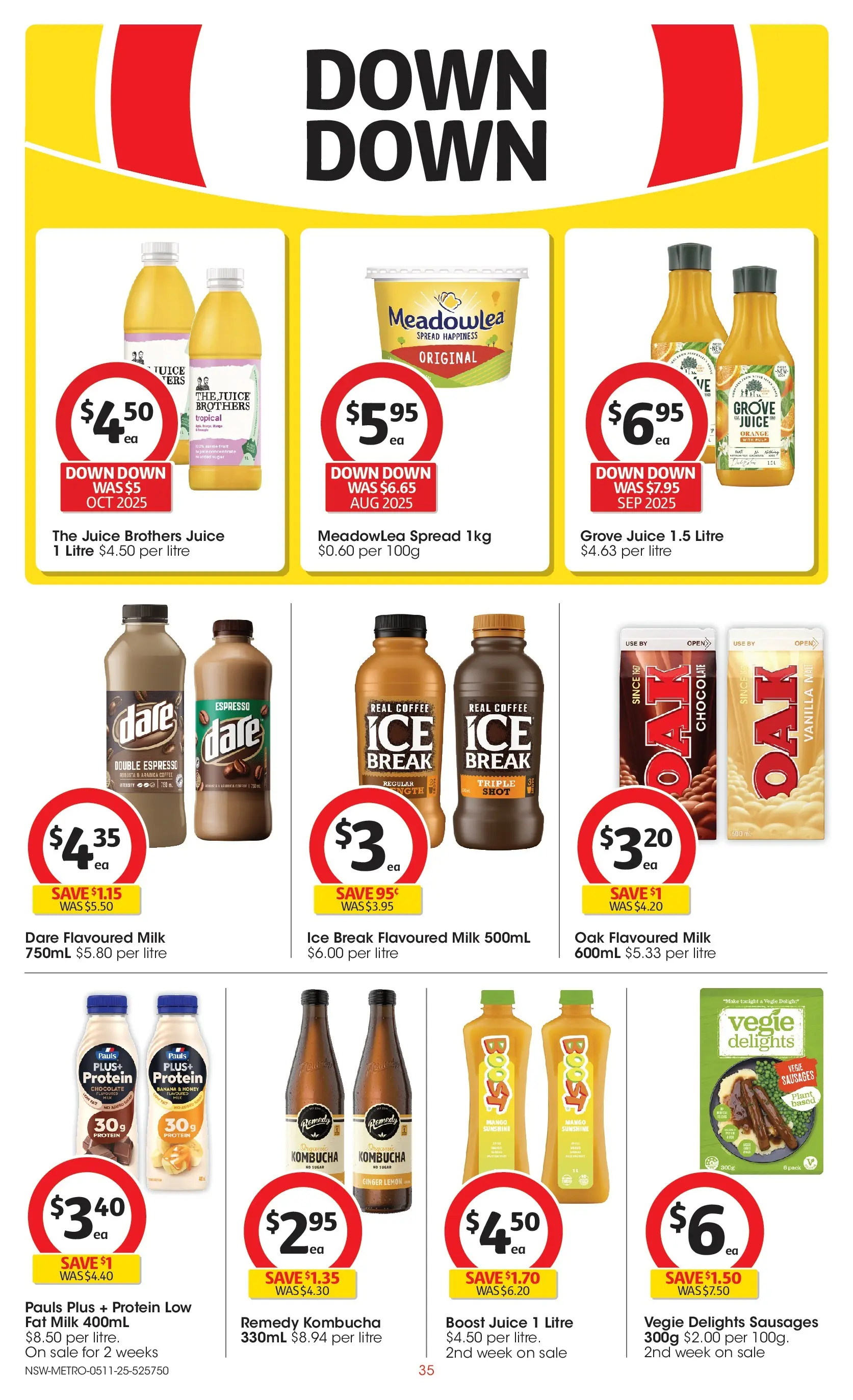 ﻿﻿Coles catalogue valid from 05/11/2025 > Online Australia | Page: 35 | Products: Coffee, Chocolate, Honey, Sugar