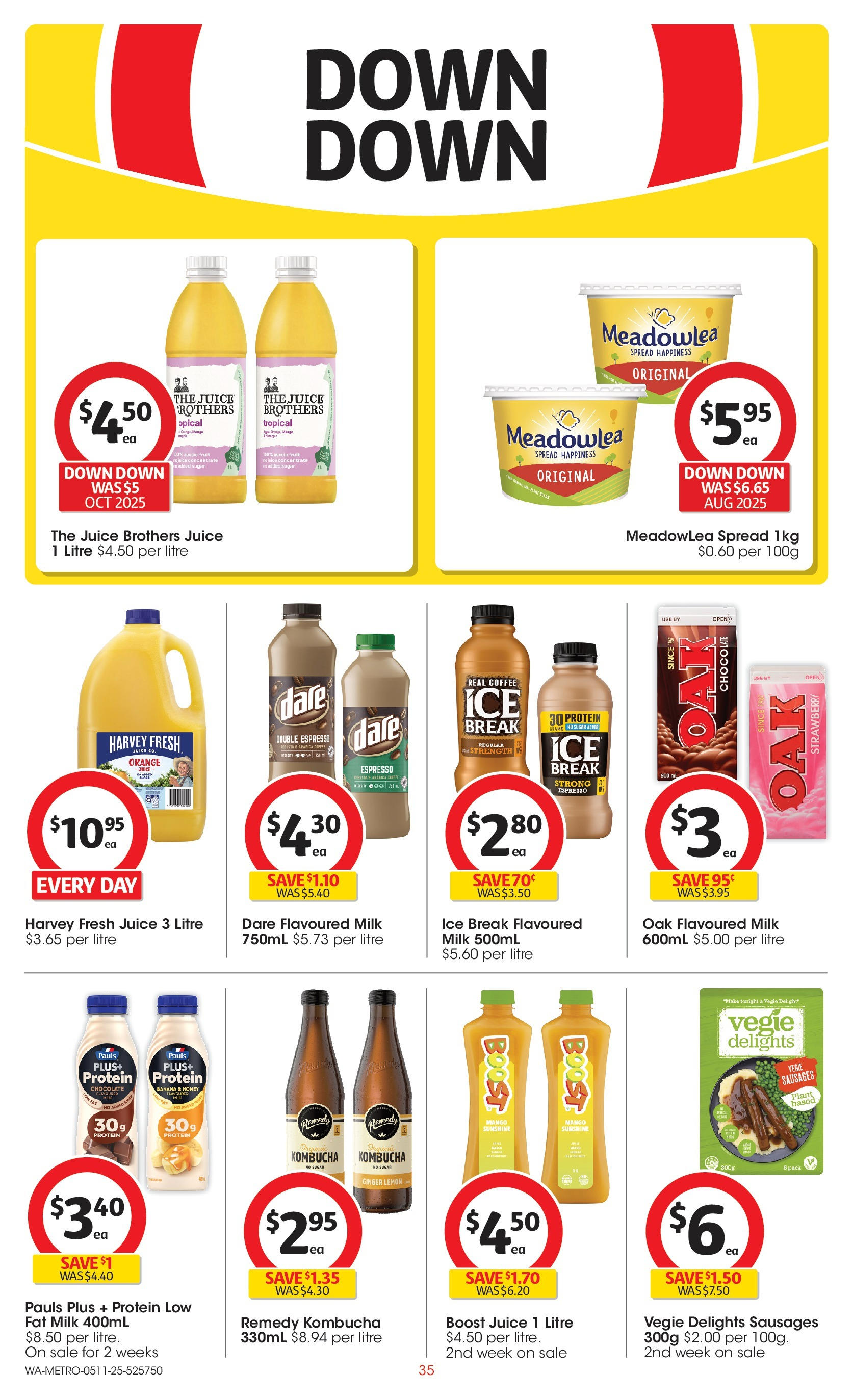 ﻿﻿Coles catalogue valid from 04/11/2025 > Online Australia | Page: 35 | Products: Plant, Milk, Ginger, Honey