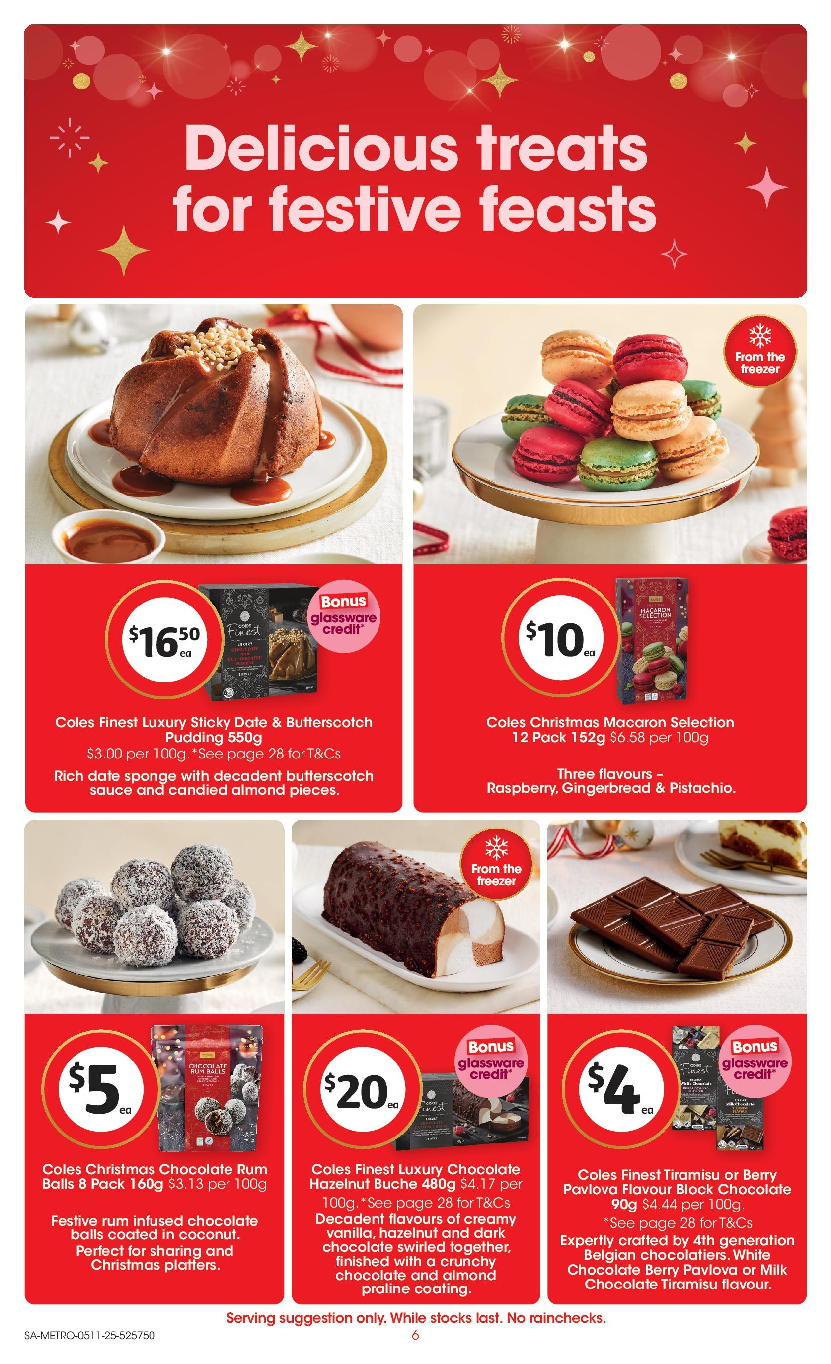 ﻿﻿Coles catalogue valid from 04/11/2025 > Online Australia | Page: 6 | Products: Milk, Chocolate, Pudding, Sauce