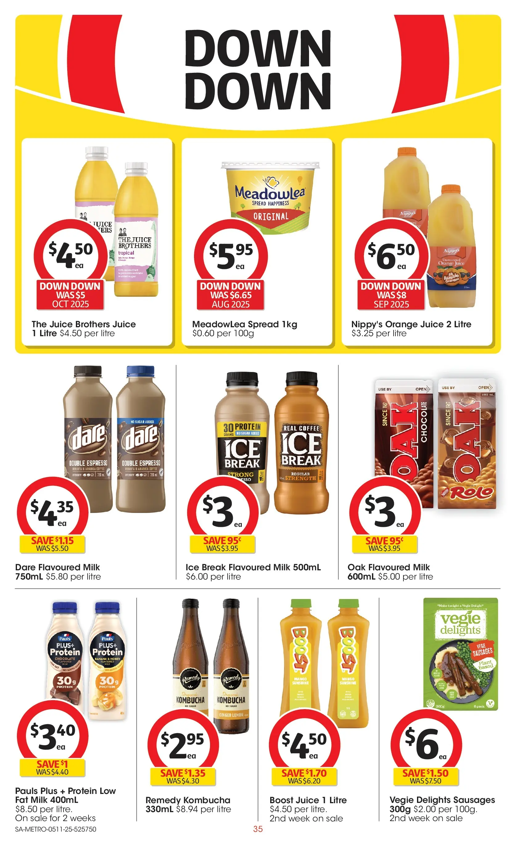 ﻿﻿Coles catalogue valid from 05/11/2025 > Online Australia | Page: 35 | Products: Juice, Honey, Sugar, Lemon
