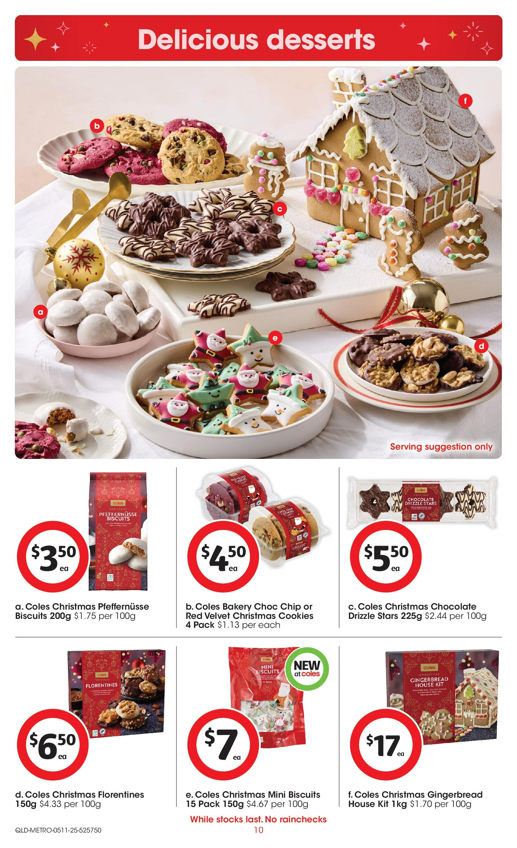 ﻿﻿Coles catalogue valid from 04/11/2025 > Online Australia | Page: 10 | Products: Chocolate, Biscuits, Bakery