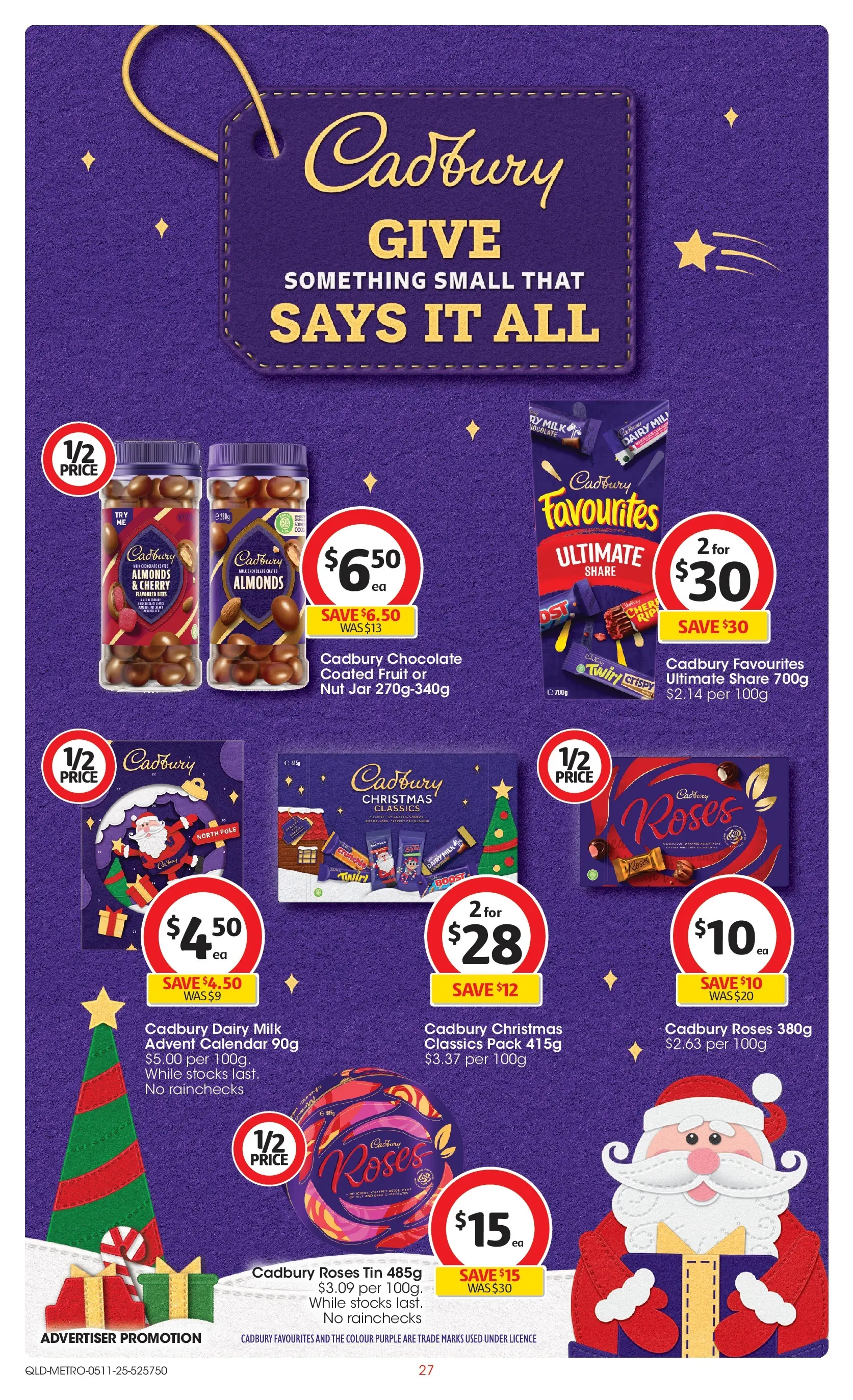 ﻿﻿Coles catalogue valid from 05/11/2025 > Online Australia | Page: 27 | Products: Almonds, Milk, Dairy, Chocolate