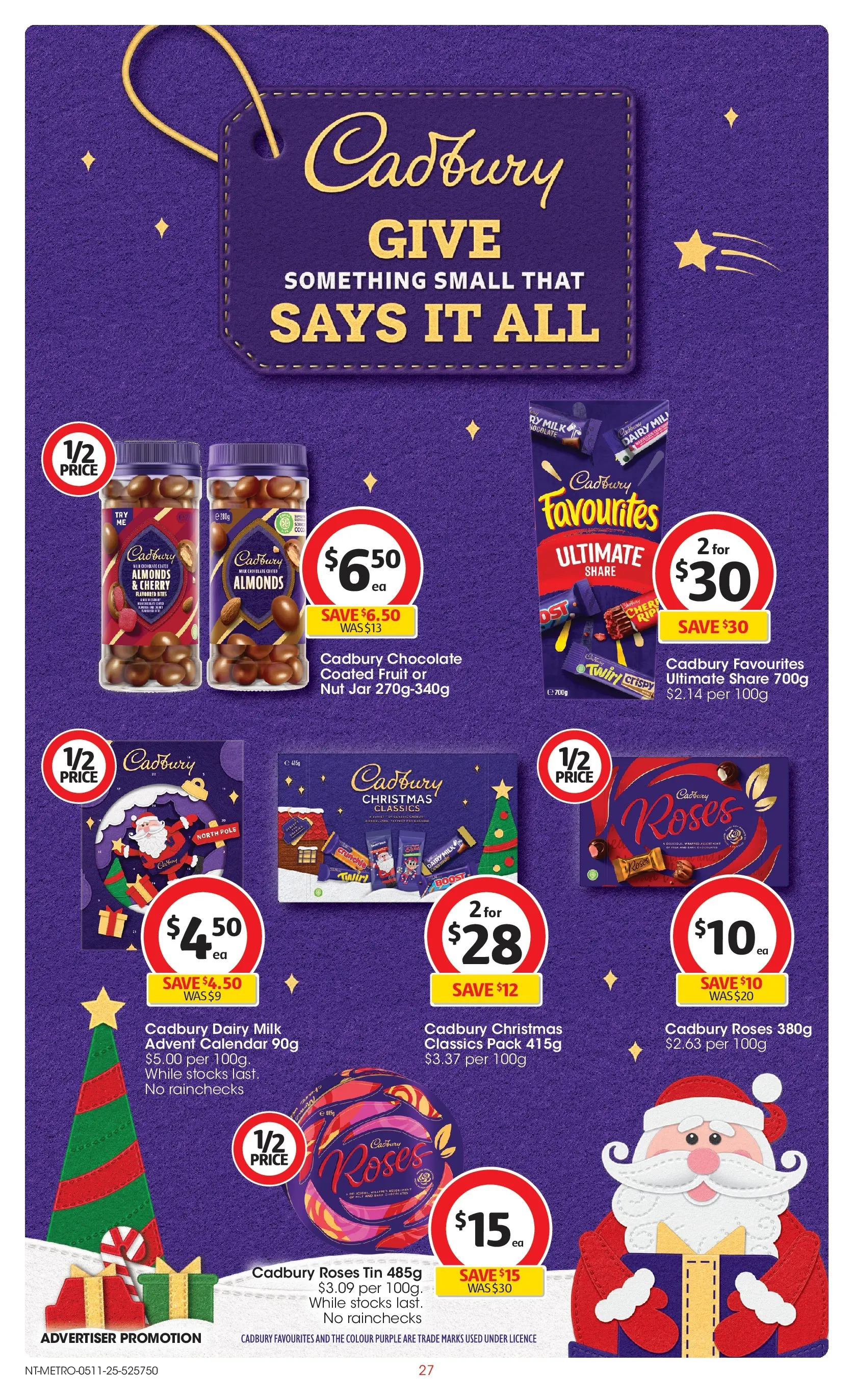 ﻿﻿Coles catalogue valid from 05/11/2025 > Online Australia | Page: 27 | Products: Almonds, Milk, Dairy, Chocolate
