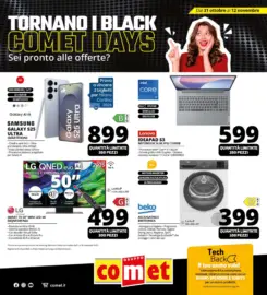 Tornano i black Comet days!