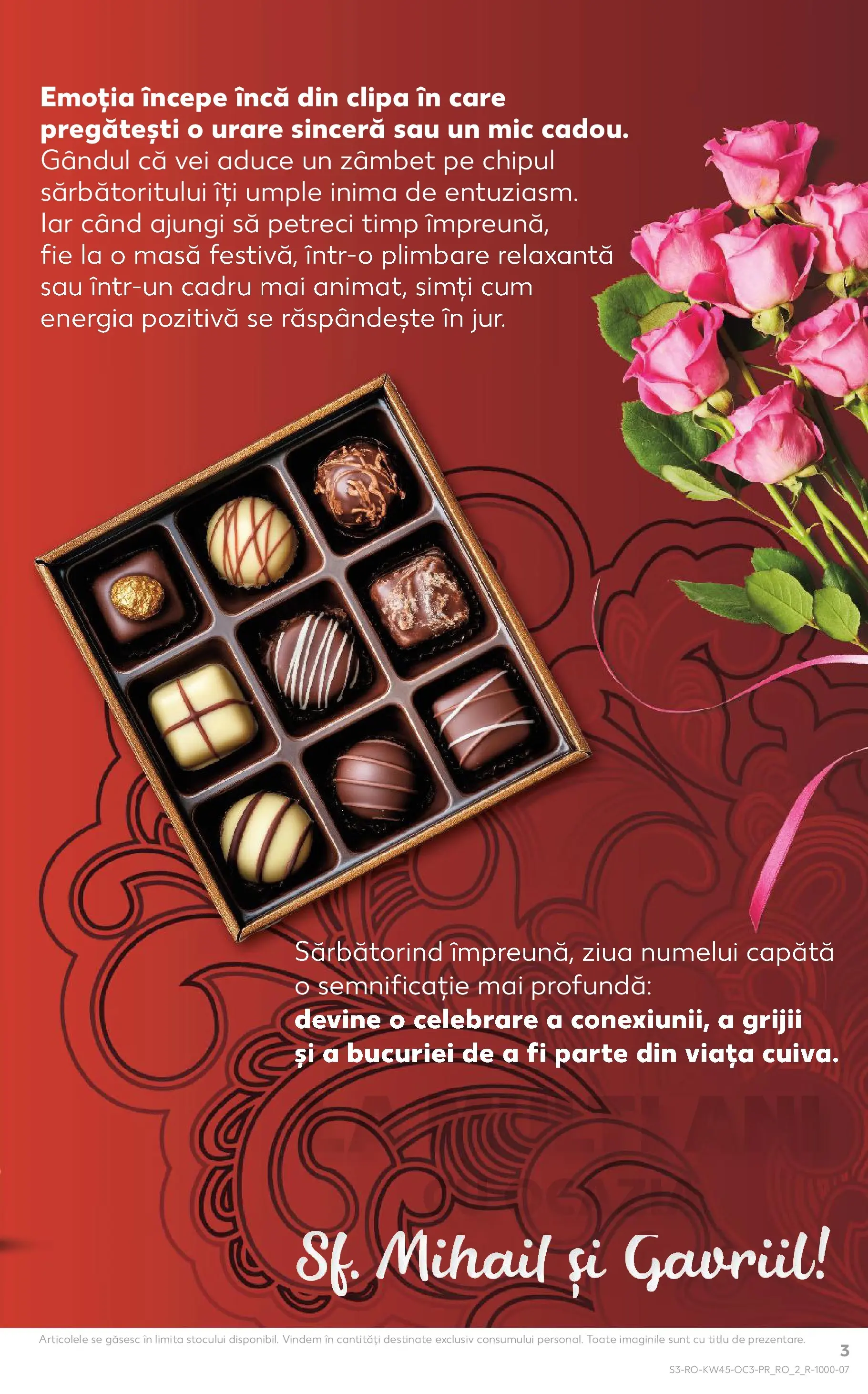 Catalog Kaufland - Viseu de Sus 05.11.2025 - Revista si Oferta | Pagină: 3 | Produse: Masă, Cutie, Ciocolată, Bomboane