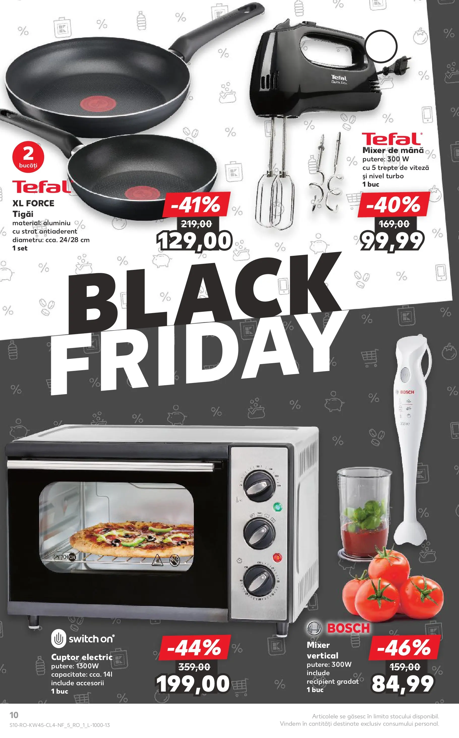 Catalog Kaufland - Ploiești 05.11.2025 - Revista si Oferta | Pagină: 10 | Produse: Blender, Cuptor, Mixer