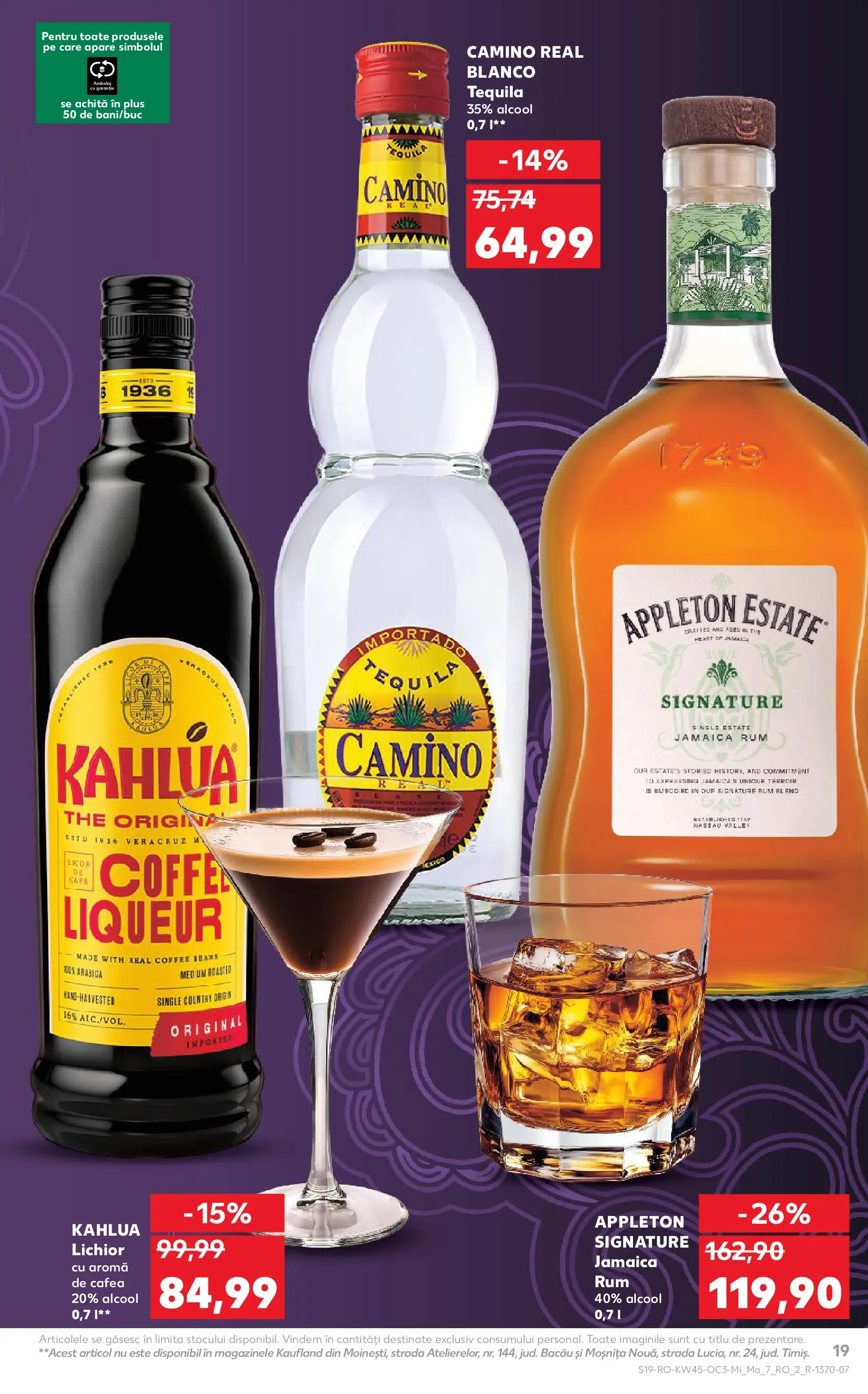 Catalog Kaufland - Fălticeni 05.11.2025 - Revista si Oferta | Pagină: 19 | Produse: Lichior, Cafea